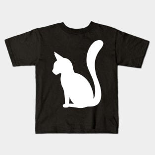 Cat Silhouette Kids T-Shirt